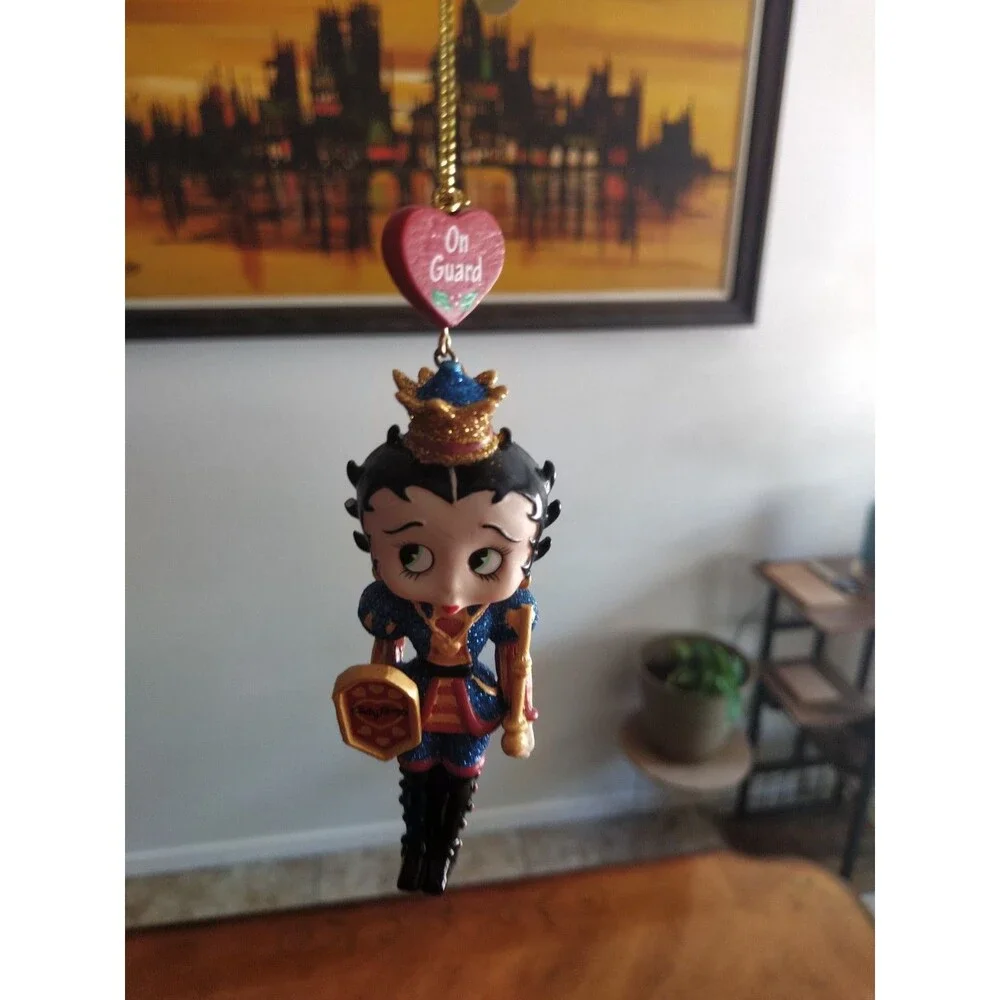 Danbury Mint The Betty Boop Glitter Ornaments ~4